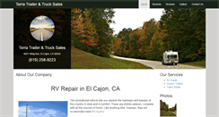 Desktop Screenshot of elcajonrvrepair.com